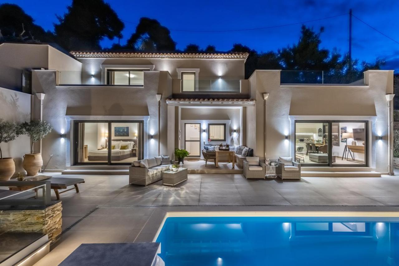 Villa Politimi Luxury Retreat Skopelos Town Exterior foto
