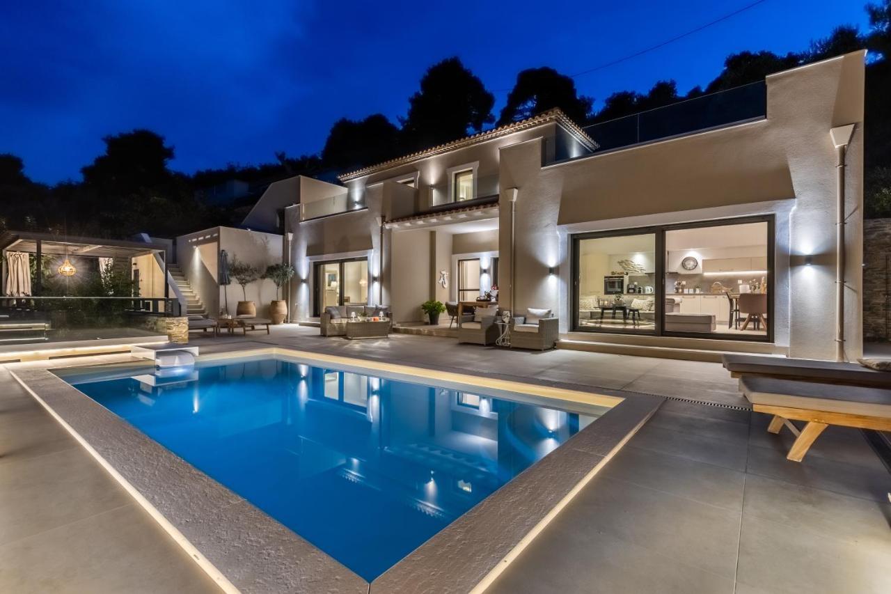 Villa Politimi Luxury Retreat Skopelos Town Exterior foto