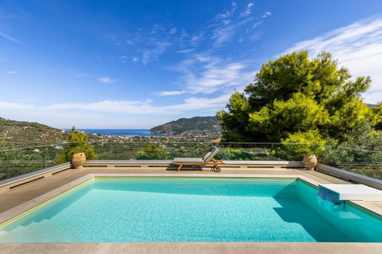 Villa Politimi Luxury Retreat Skopelos Town Exterior foto