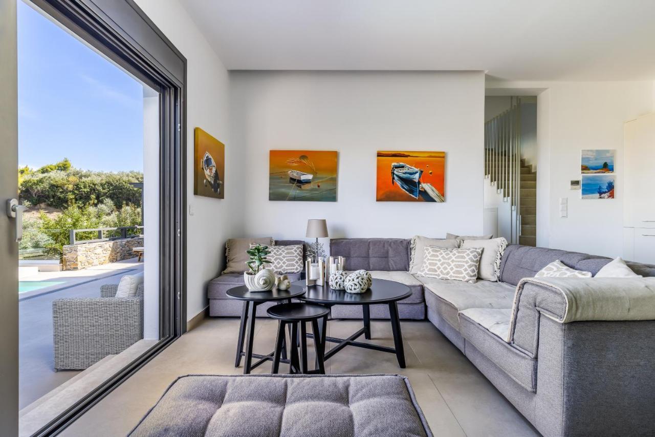Villa Politimi Luxury Retreat Skopelos Town Exterior foto
