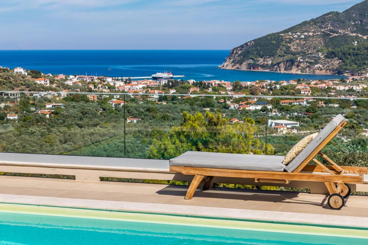 Villa Politimi Luxury Retreat Skopelos Town Exterior foto