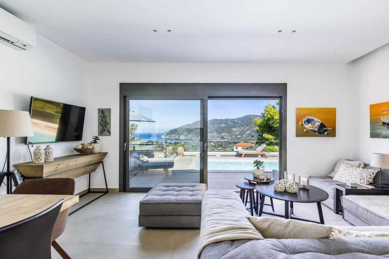 Villa Politimi Luxury Retreat Skopelos Town Exterior foto