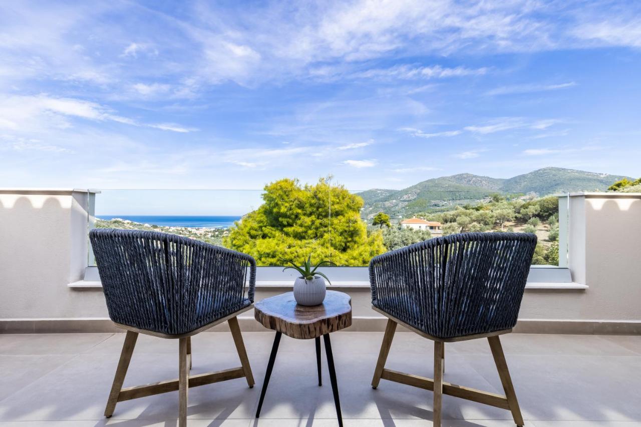 Villa Politimi Luxury Retreat Skopelos Town Exterior foto