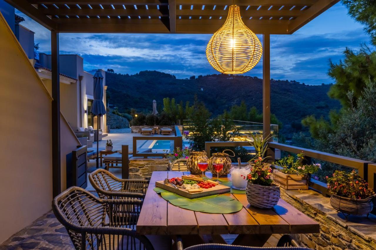 Villa Politimi Luxury Retreat Skopelos Town Exterior foto